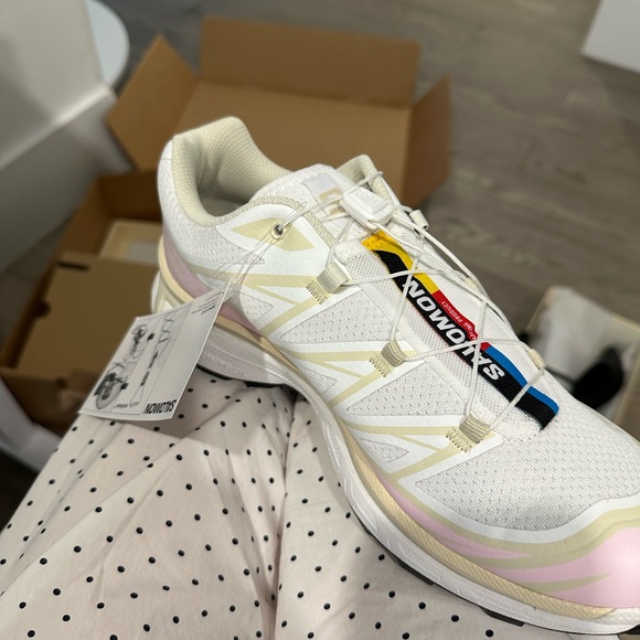 Salomon XT-6 Wt/Almd Mlk /Fairy Tl - Picture 5 of 5